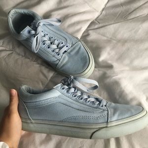 baby blue old skool vans
